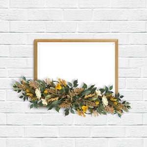 Fall Garland Thanksgiving Table Decor Holiday Mantel Decor Thanksgiving Garland Fall Centerpiece image 9