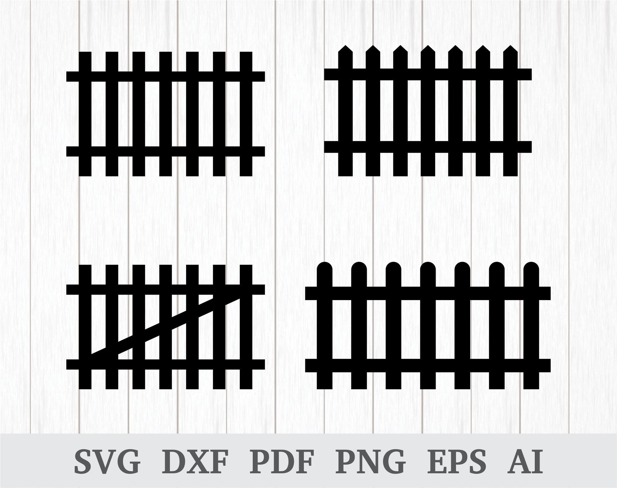 Fence SVG, Wood Fence SVG , Wood Picket Fence Svg, Wooden Fence Svg ...