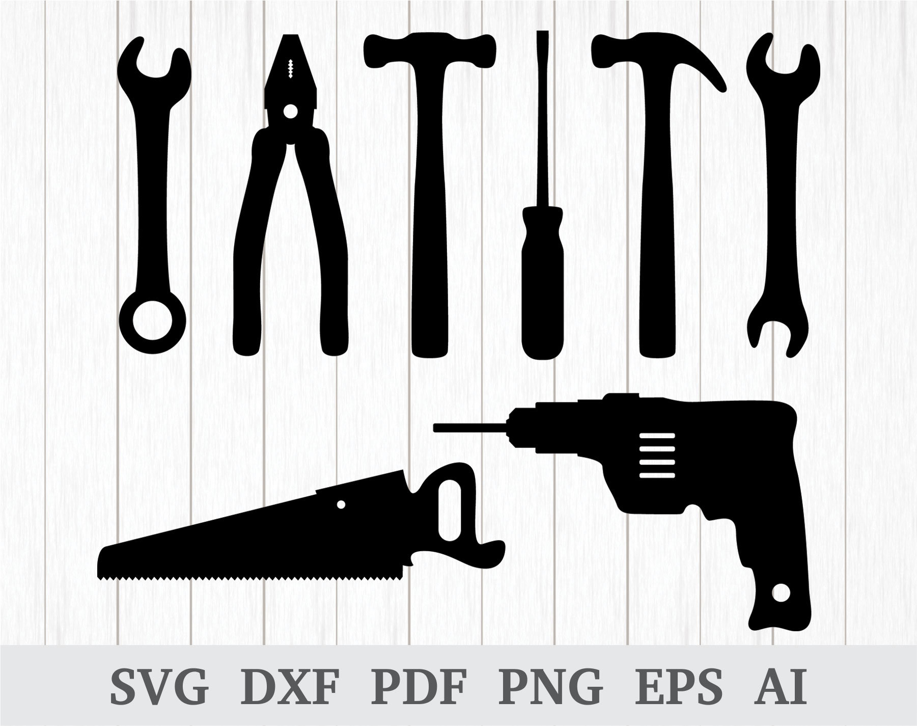 Download Tools SVG Tools Clipart Tools Vector Hammer SVG | Etsy