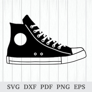 Sneakers Svg, Sneakers PNG Clipart,  Sports Shoes Svg, Running Shoes Svg, Footwear Svg,cricut & silhouette, vinyl, dxf, ai, pdf, png, eps