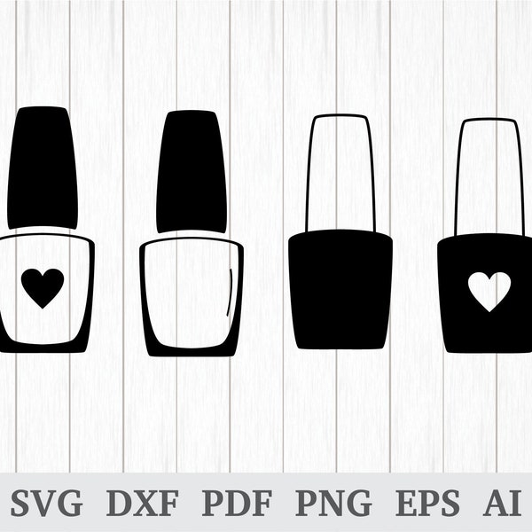 Nagellack svg, Nagellack Vektor, Nagellack Clipart, Nagellack Clipart, Makeup svg, Nagellack dxf, Nagellack png, ai, pdf, eps