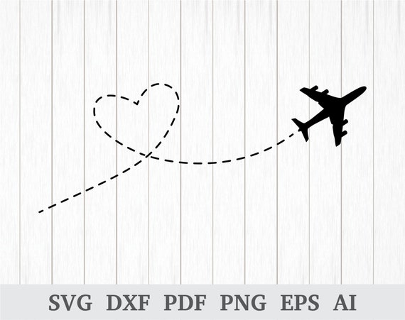 Free Free Airplane Heart Svg Free 82 SVG PNG EPS DXF File