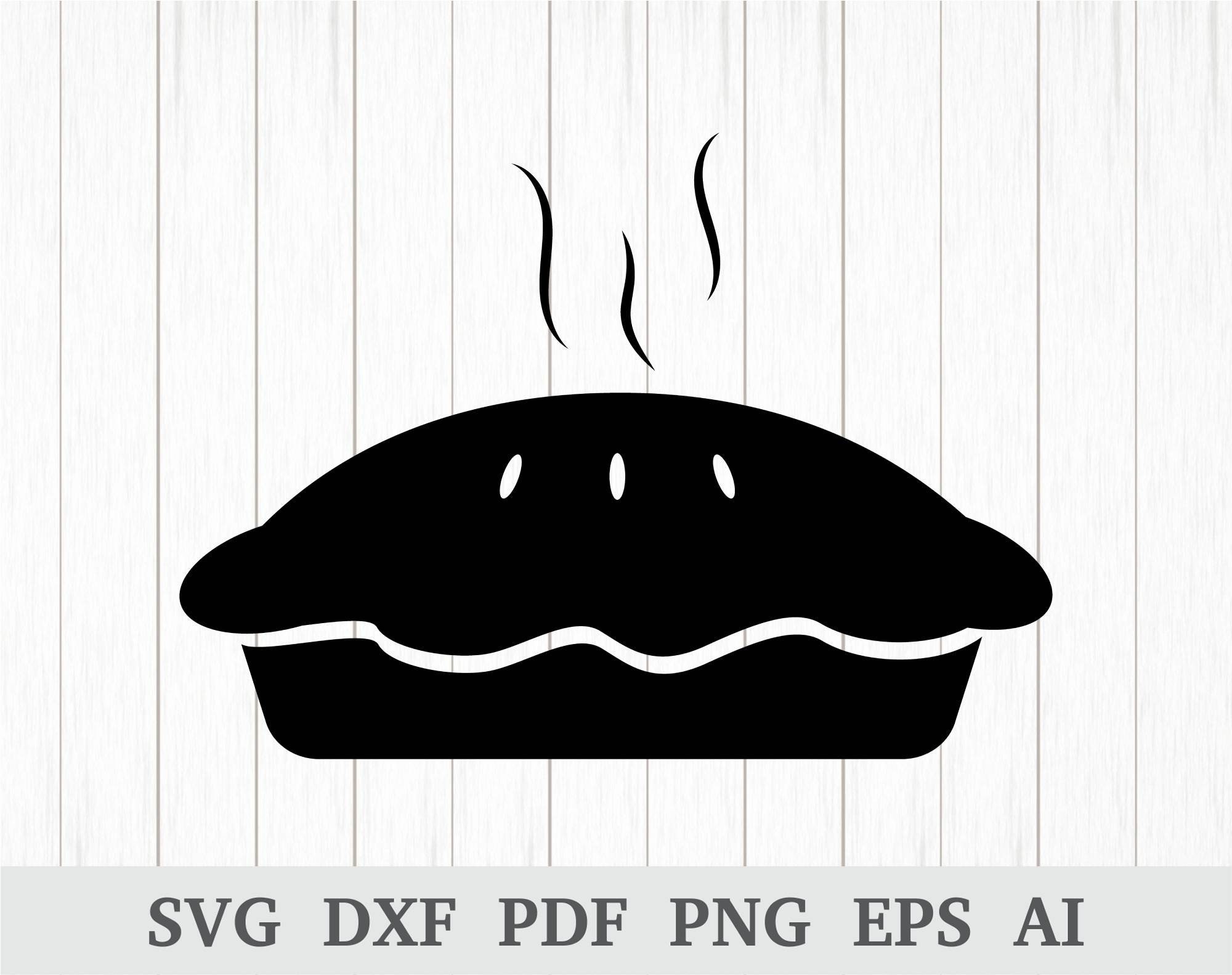 Pie Svg Thanksgiving SVG Pumpkin Pie Svg Dessert Svg Pie | Etsy