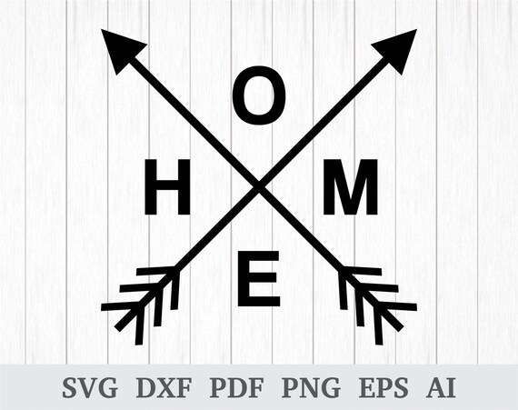 Download Home Arrows Svg Home Svg Home Decor Day Svg Arrows Svg Etsy