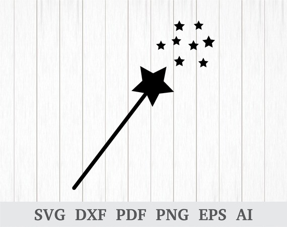 Download Magic Wand SVG Wand SVG Fairy Wand SVG Fairy svg | Etsy