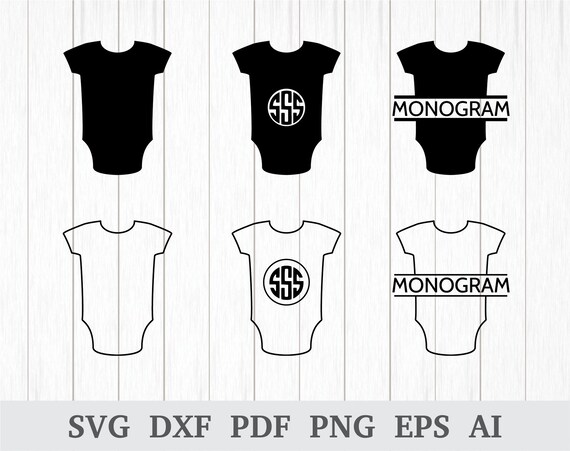 Download Onesie Svg Baby Onesie Svg Cat Head Svg Onesie Monogram Etsy