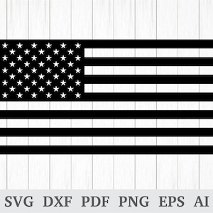 Amerikaanse vlag SVG, Amerikaanse vlag SVG, 4 juli svg, Amerikaanse vlag vector, Amerikaanse vlag clipart, cricut en silhouet, zeefdruk