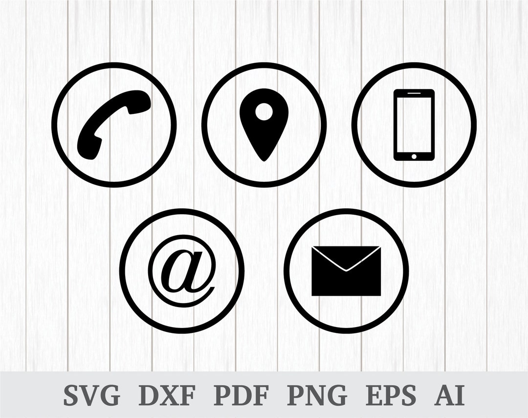 Phone Icon SVG, Mail SVG, Envelope Svg, Contact Us Svg, Location Icon ...