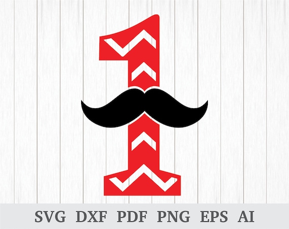 Download First Birthday Svg Moustache One Svg Mustache Birthday Svg Etsy