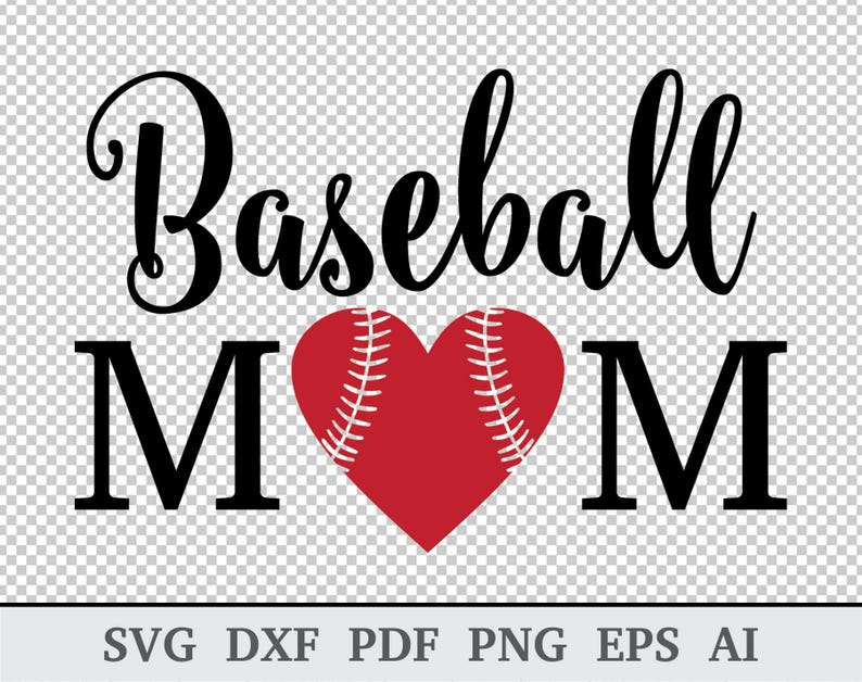 Free Free Baseball Mom Heart Svg 685 SVG PNG EPS DXF File