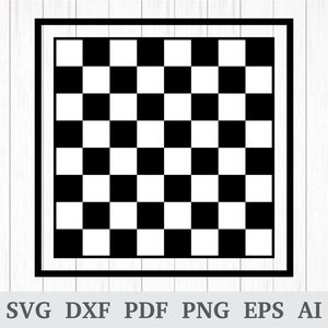 Svg d'échiquier, SVG d'échecs, vecteur d'échiquier, échiquier clipart, clipart échecs, vecteur d'échecs, cricut & silhouette, sérigraphie