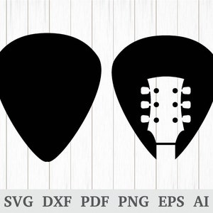 Guitar Pick svg, Guitar svg, Plectrum svg, Music Svg, Guitar Pick Vector, Guitar Pick Clipart, Guitar Pick cutting file, cricut, silhouette