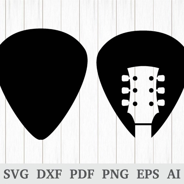 Guitar Pick svg, Guitar svg, Plectrum svg, Music Svg, Guitar Pick Vector, Guitar Pick Clipart, Guitar Pick cutting file , cricut, silhouette