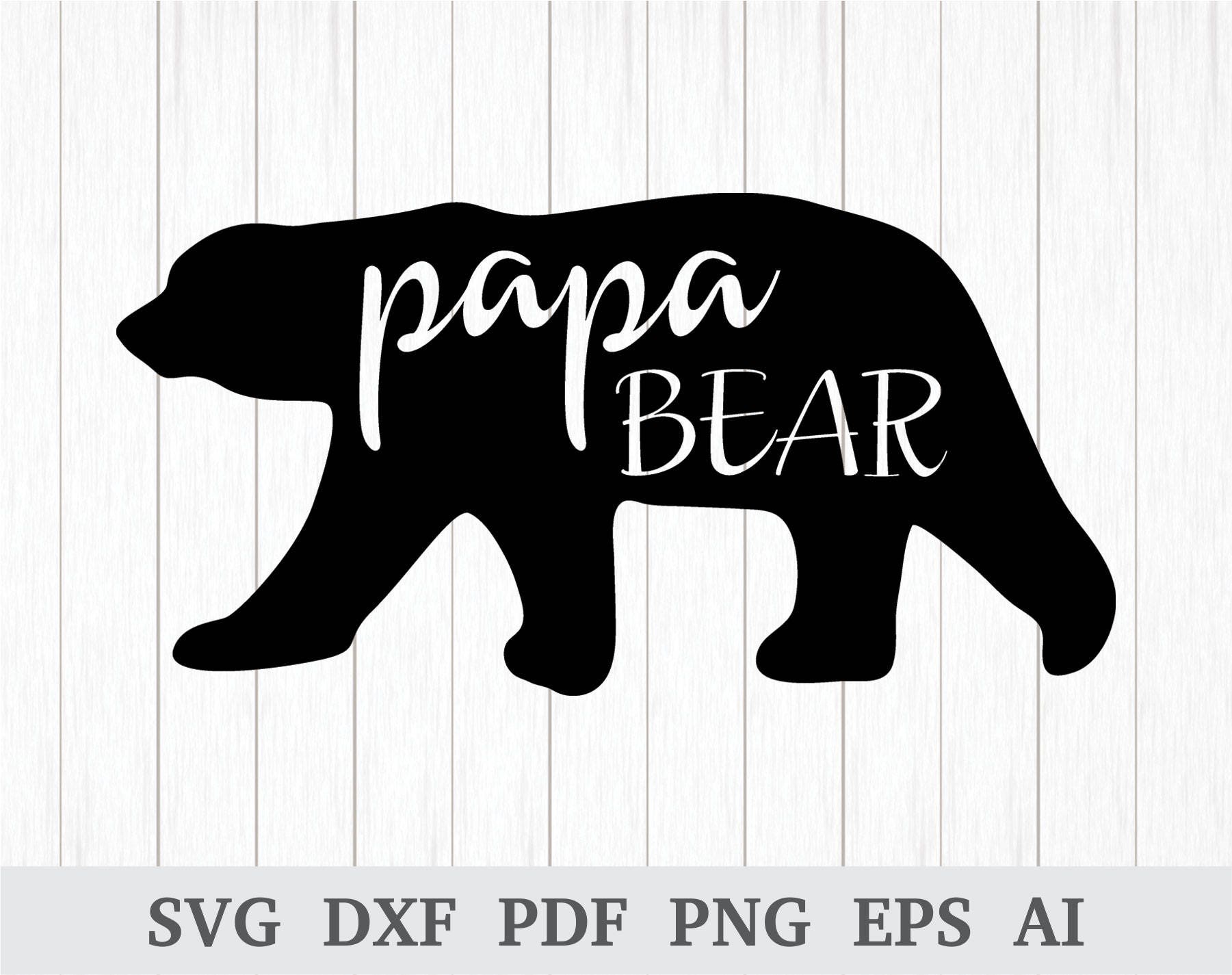 Free Free Papa Bear Svg File 666 SVG PNG EPS DXF File