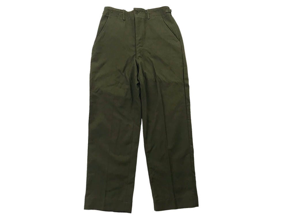 Vintage 50's US Military M-1951 Field Trouser With Suspender