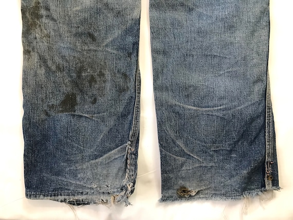 Vintage 30's Indigo Denim Boro Patchwork Sashiko Repaired Vintage 30's Indigo Denim Boro Patchwork Sashiko Repaired