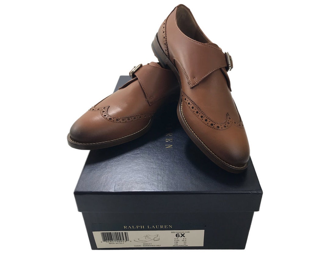 Never been worn rare Donavon leather dress shoes by Frye FRYE Sabrina 6G Lace Up in Cognac - Bliss Boutiques main image 4