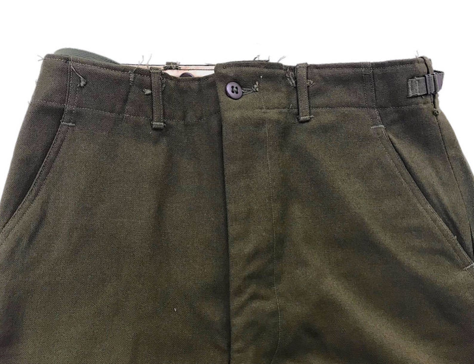 Vintage 50's US Military M-1951 Field Trouser With - Etsy