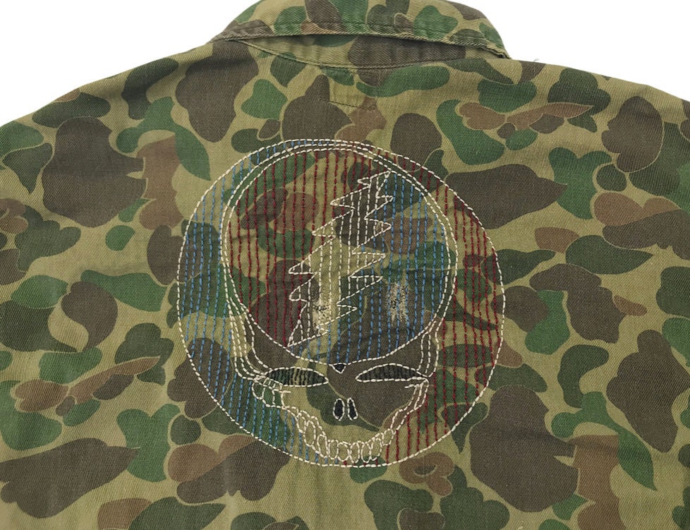 VTG 50's Kamo Duck Hunting Frogskin Camo Field Jacket 13