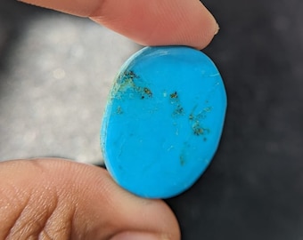 Turquoise Gemstone, Large Turquoise Cabochon, Oval Shaped Loose Turquoise, Sky Blue Cabochon, Turquoise Jewelry Making