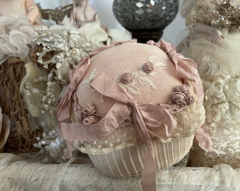 Boudoir Pincushion Brocante France