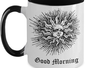Golden Sun Mug Etsy