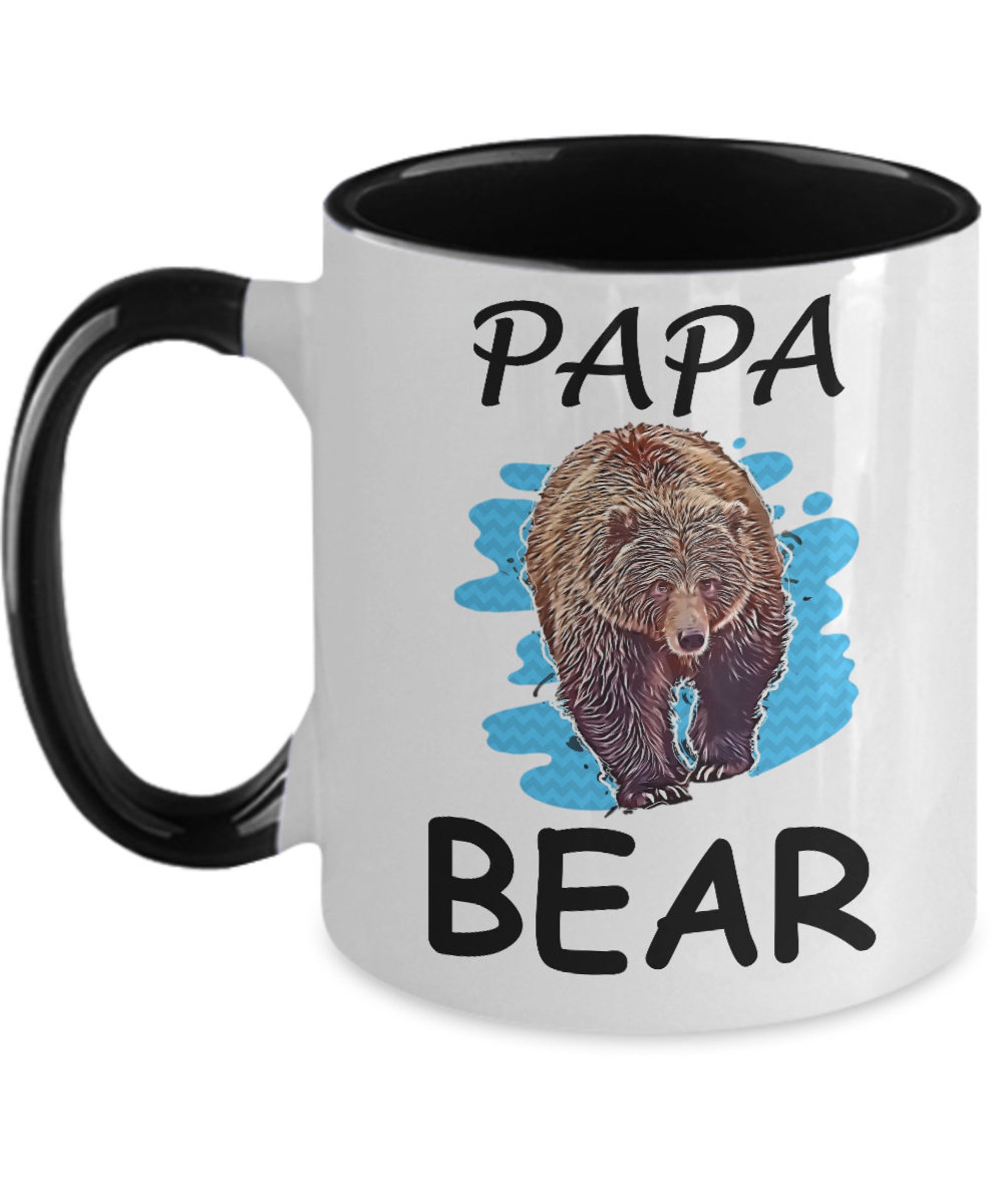 Papa Bear Coffee Mug Dad Coffee Mug Father Coffee Mug Etsy
