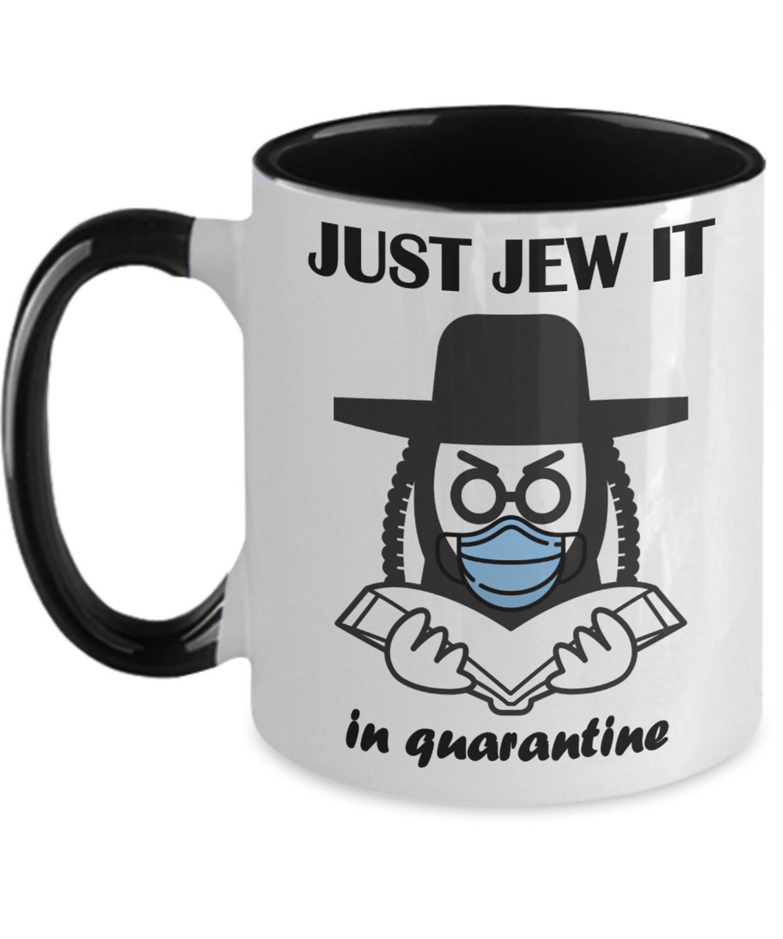 Just Jew It Funny Jewish Coffee Mug Funny Jewish Gifts Etsy