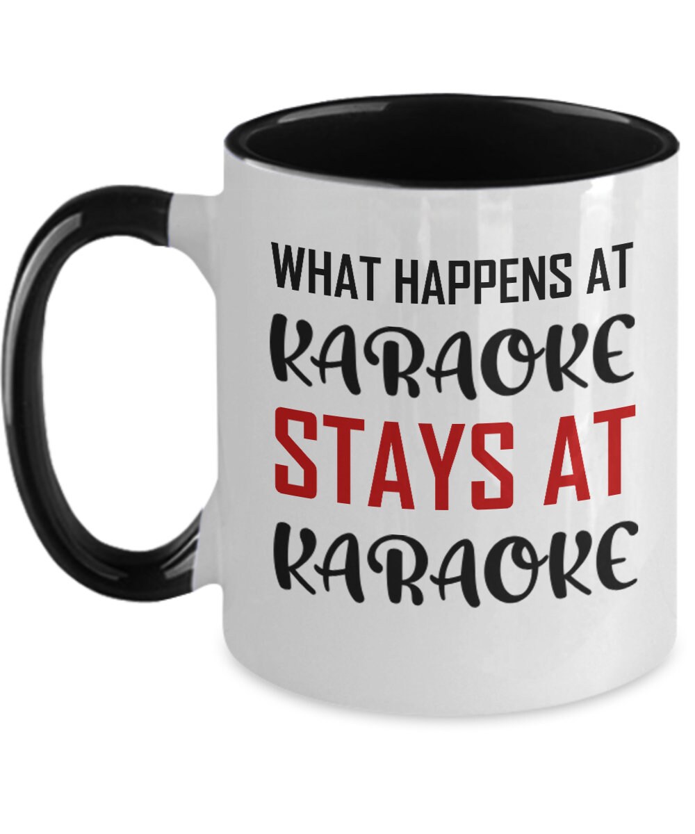 Karaoke Singer Karaoke Fan Gift Karaoke Fan Mug Karaoke Etsy