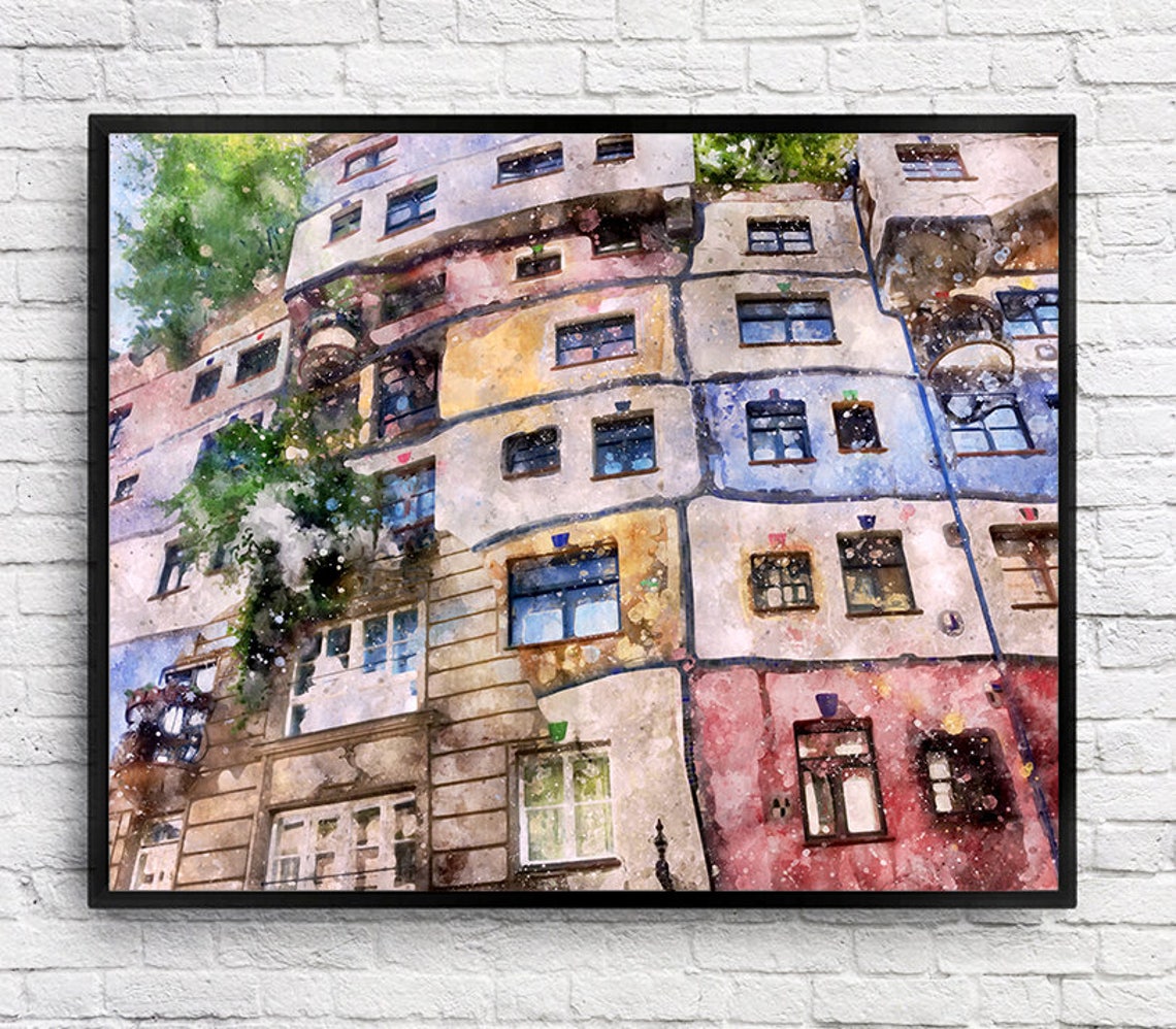 Wiener Kunstdruck Wien Reise Plakat Wien Reise Druck Stadt | Etsy