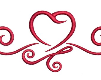 heart scrolls etsy heart with scrolls