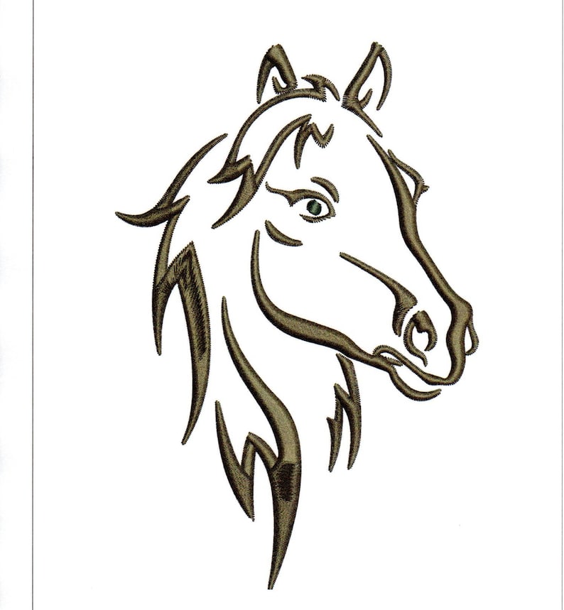 Dessin Tête De Cheval Facile Dessin De Cheval Facile à Reproduire - Communauté MCMS