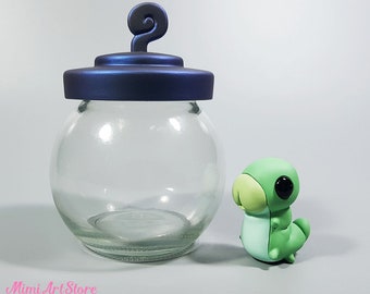 Hollow Knight Grub in a Jar. Grub Hollow Knight Figure. Grub Figure. Grub Figurine. Grub Sculpture. Gamer Gift. Hollow Knight Christmas Gift