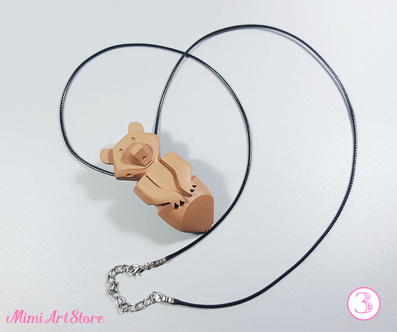 Brother Bear Totem Necklace. Gizzly Bear Necklace. Brother Etsy