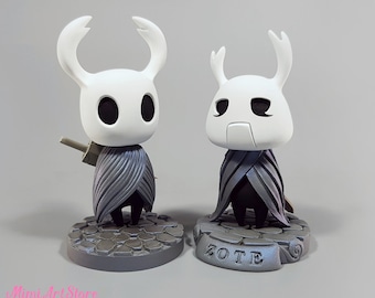 Figurina di zote. Figura di zotumi. Hollow Knight Figura. Figurina del Cavaliere Hollow. Scultura Hollow Knight. La figura del cavaliere. Regalo giocatore. Regali Geek