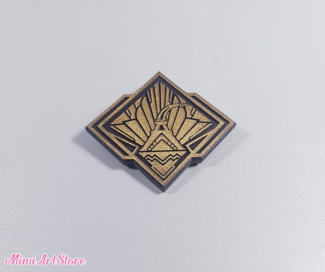 Expedition 33 Pin. Verso Lumiere Emblem Badge. Clair Obscur