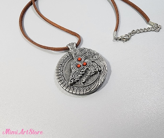 Dread Wolf Necklace. Dragon Age Fen'Harel Necklace. Solas the Dread Wolf Pendant. Veilguard Dread Wolf Jewelry. Gift for him. Gamer Gift