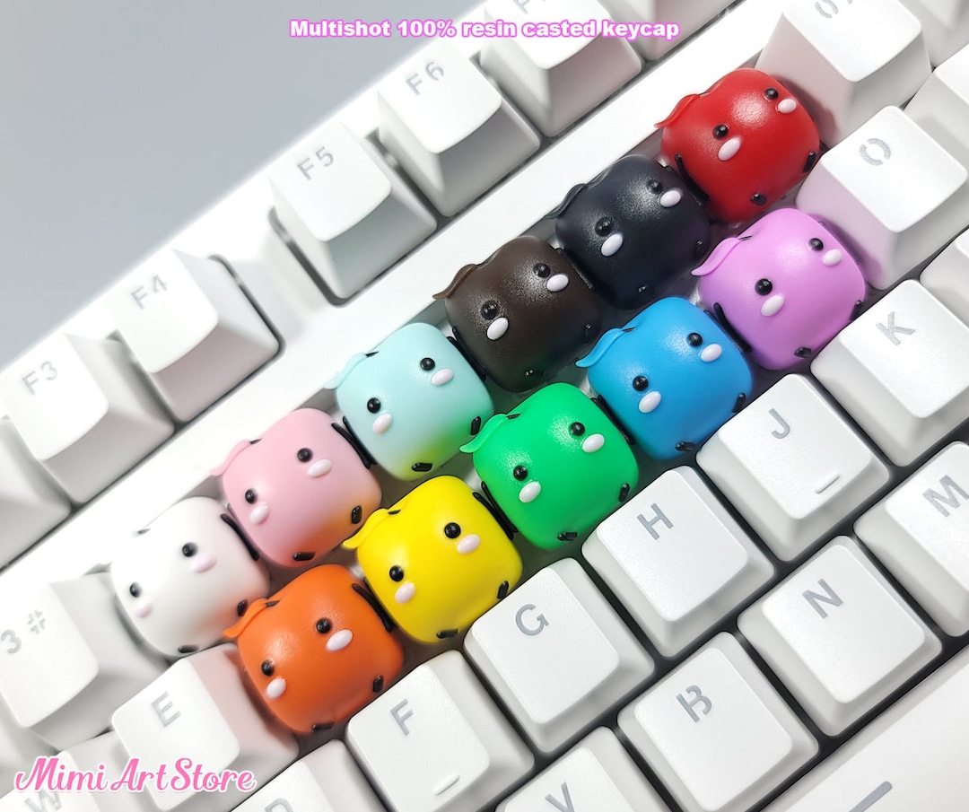 キーボード Artisan Keycap: Wildstory Yu Lola + AMA Amazon.com: ZMX Artisan Keycap,Cute Dog Keycaps Custom Keyboard