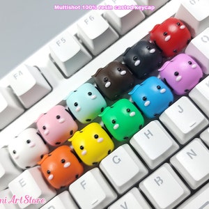 Tecla Junimo de Stardew Valley. Tecla artesanal Junimo de Stardew Valley. Regalos de Stardew Valley. Regalo para ella. Regalo gamer. Regalo geek para él. Regalos friki.