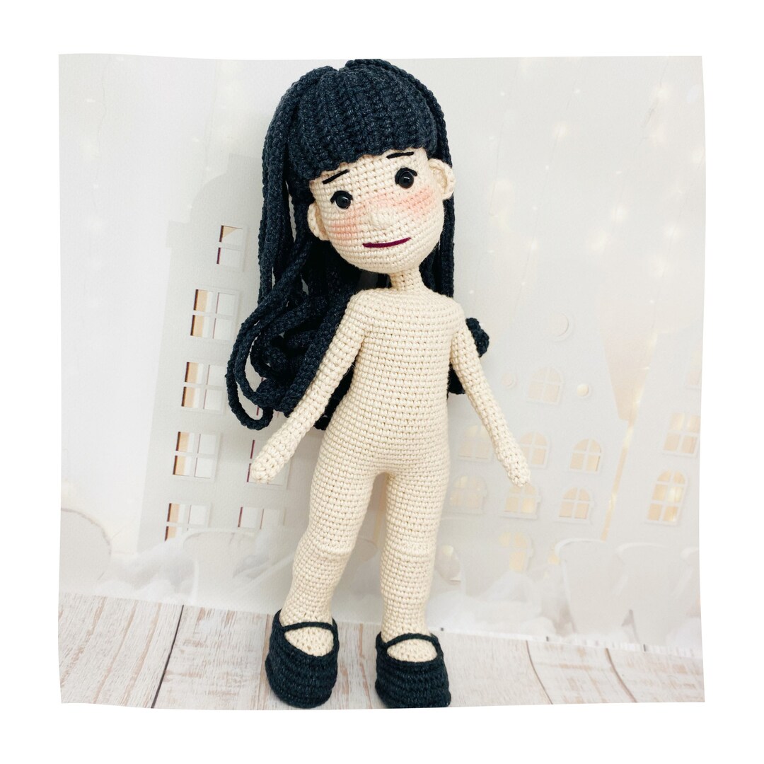 Crochet Doll Pattern Crochet Doll Base Crochet Doll Body Etsy
