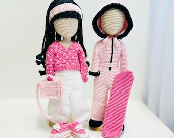 Crochet Doll Outfit Pattern, Amigurumi Clothes (PDF Pattern)