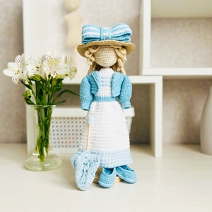 Amigurumi doll clothes pattern, crochet doll outfit, Amigurumi doll clothes, crochet doll umbrella pattern, doll hat crochet pattern