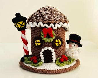 Häkelanleitung Feenhaus, Amigurumi Weihnachtshaus