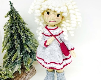 Gerda Amigurumi Doll Crochet Pattern (PDF)