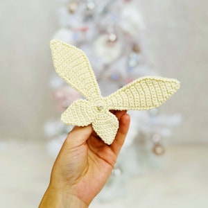 Crochet fairy wings PATTERN, amigurumi doll fairy wings pattern, doll accessories crochet pattern, butterfly wings crochet pattern