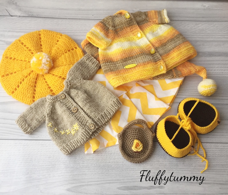 Crochet teddy bear Dress up doll Ooak crochet doll Newborn prop Knitted teddy bear Amigurumi bear Amigurumi animal,Handmade bear decor