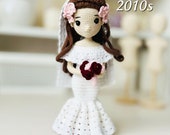 Crochet Bride Doll Pattern, Amigurumi Wedding Clothes (PDF Pattern) - Etsy
