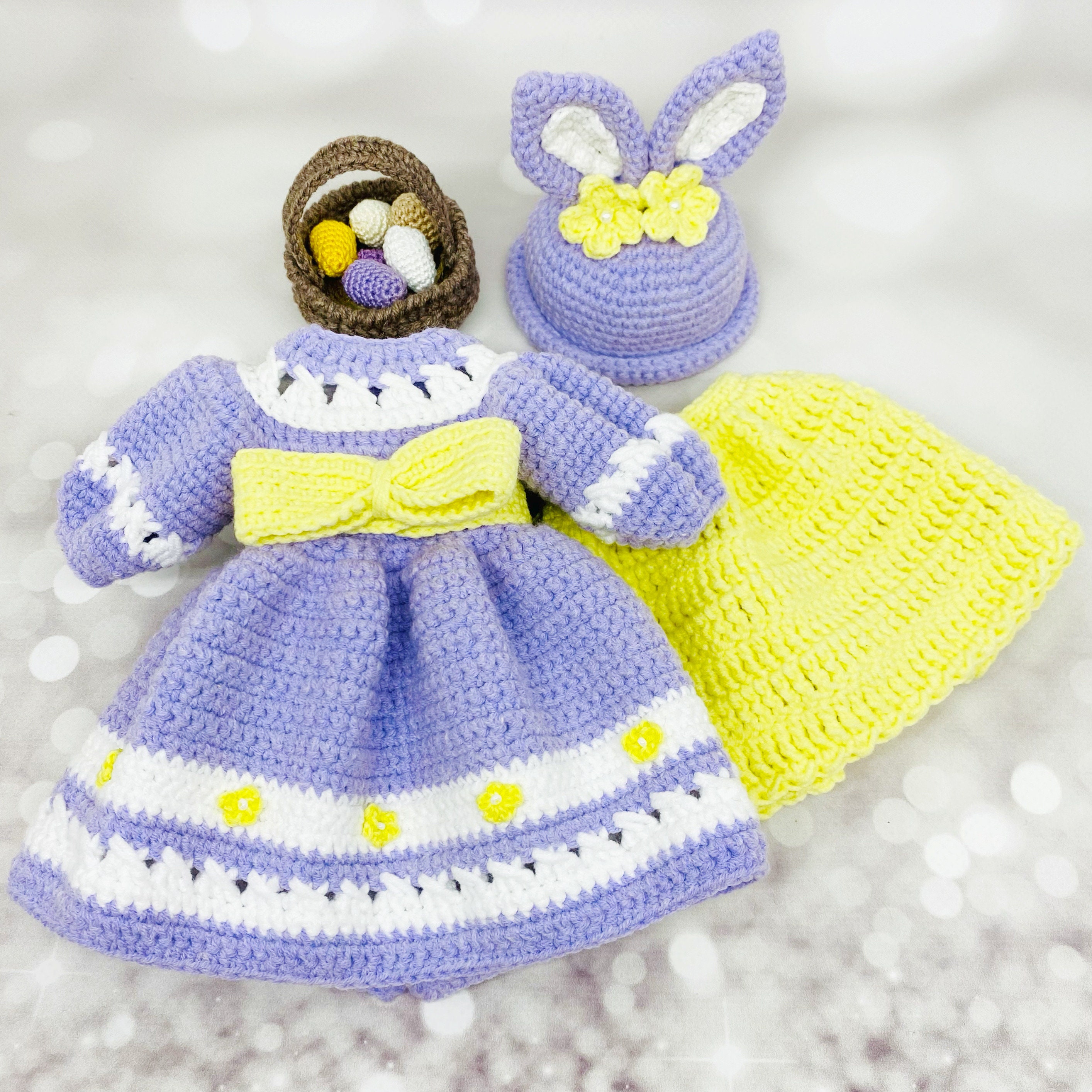 Amigurumi doll clothes pattern crochet doll outfit Etsy