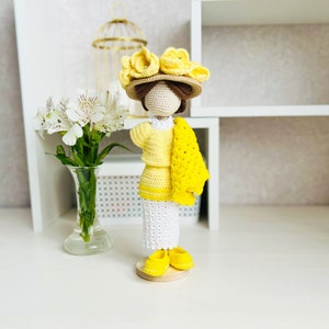 Amigurumi doll clothes pattern, crochet doll outfit, Amigurumi doll clothes, doll dress crochet pattern, crochet doll hat pdf