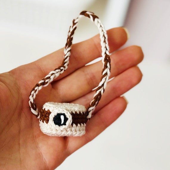 Crochet Camera Pattern, Amigurumi Doll Accessory (PDF Pattern)